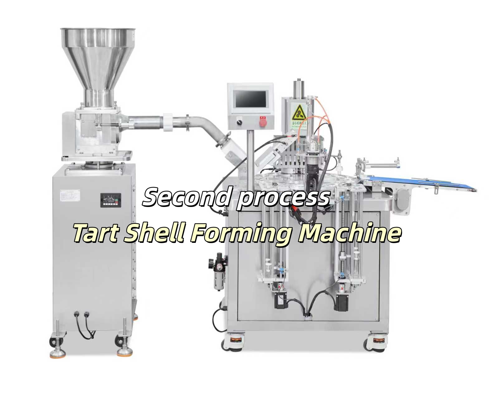 DT-S4FS双头分馅挞皮成型机Double-head Stuffing Tart Shell Forming Machine