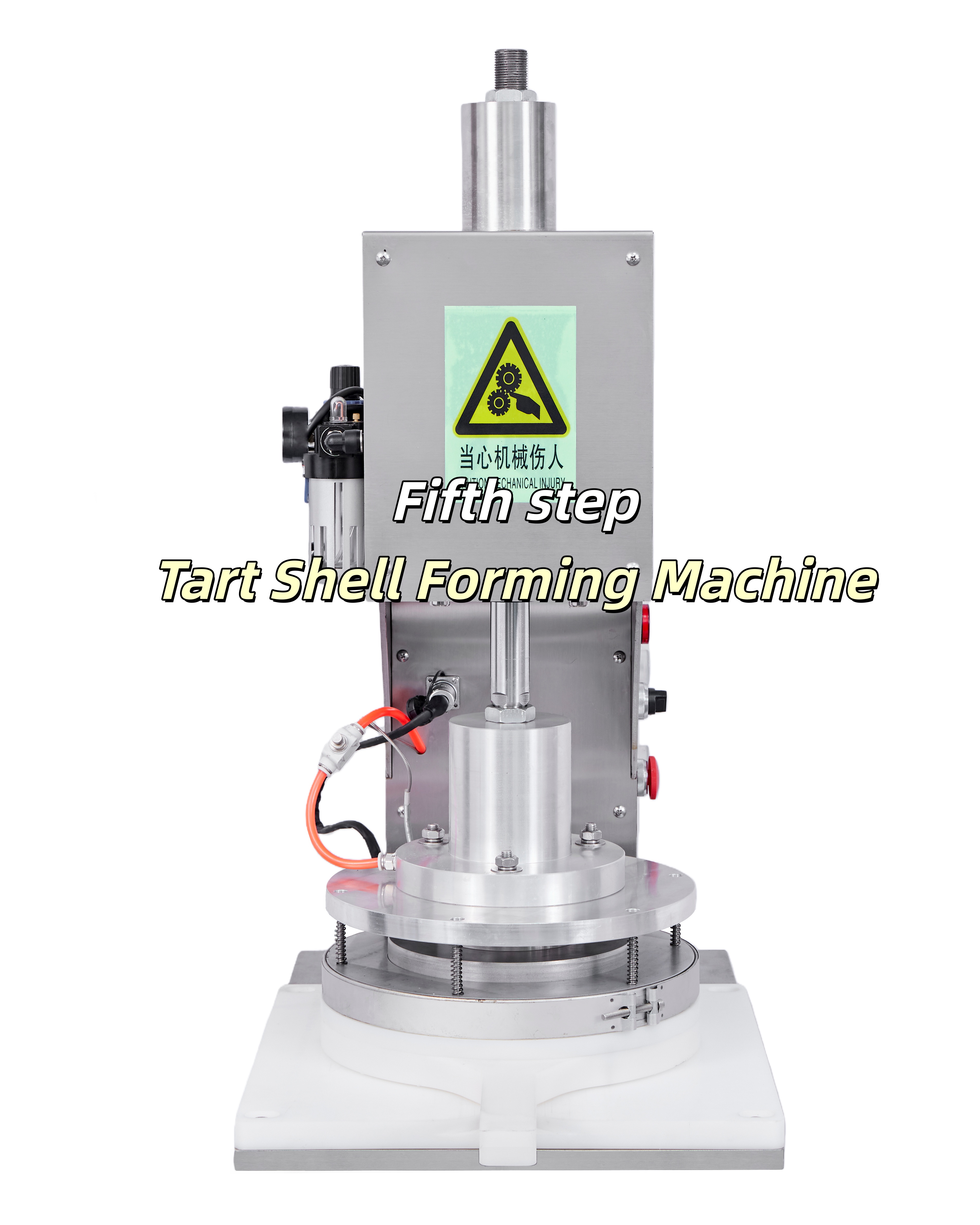 DT-01L挞皮成型机加大款手柄Tart skin molding machine with large handle in English